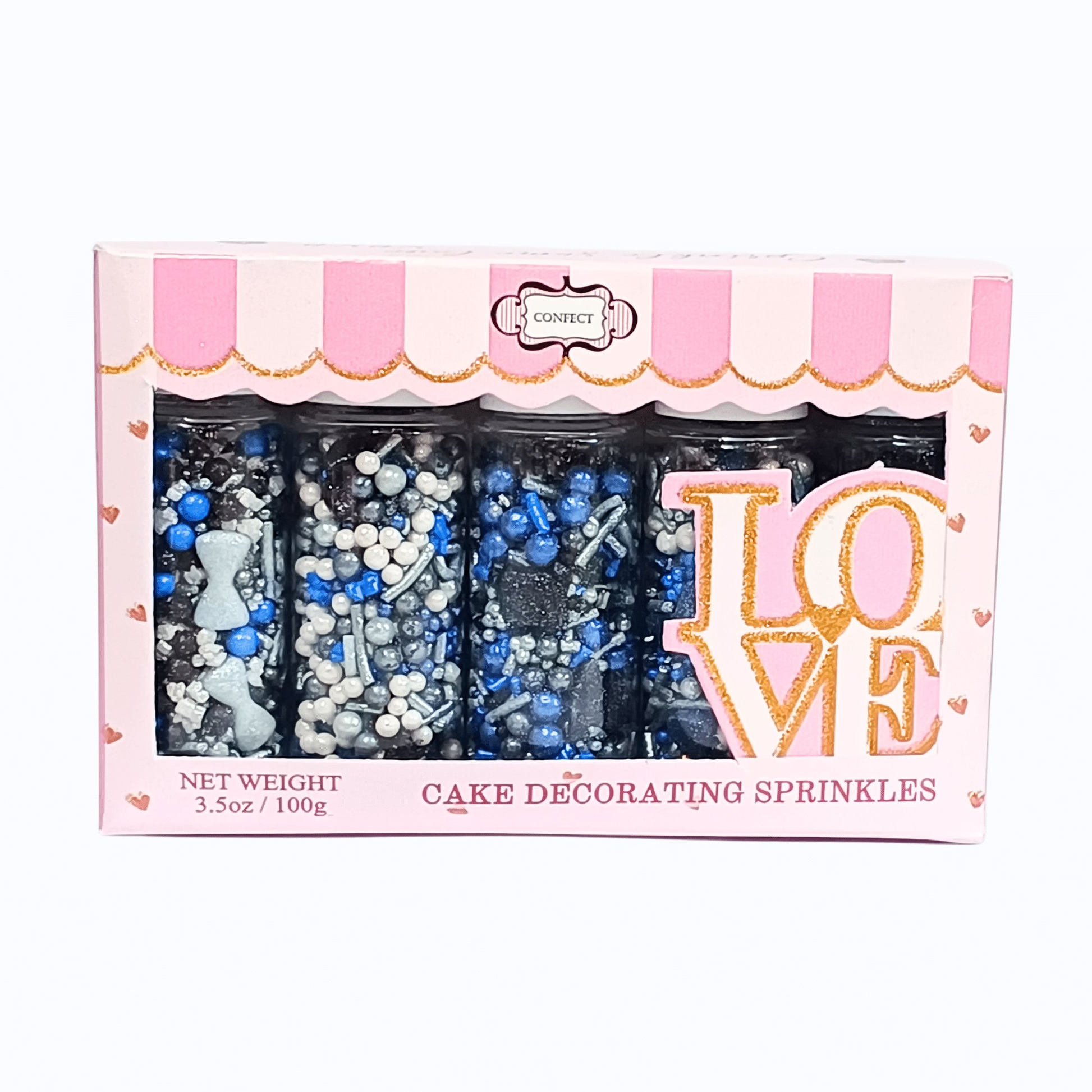 Confect Black, Blue & White | (04) Father's Day Sprinkles