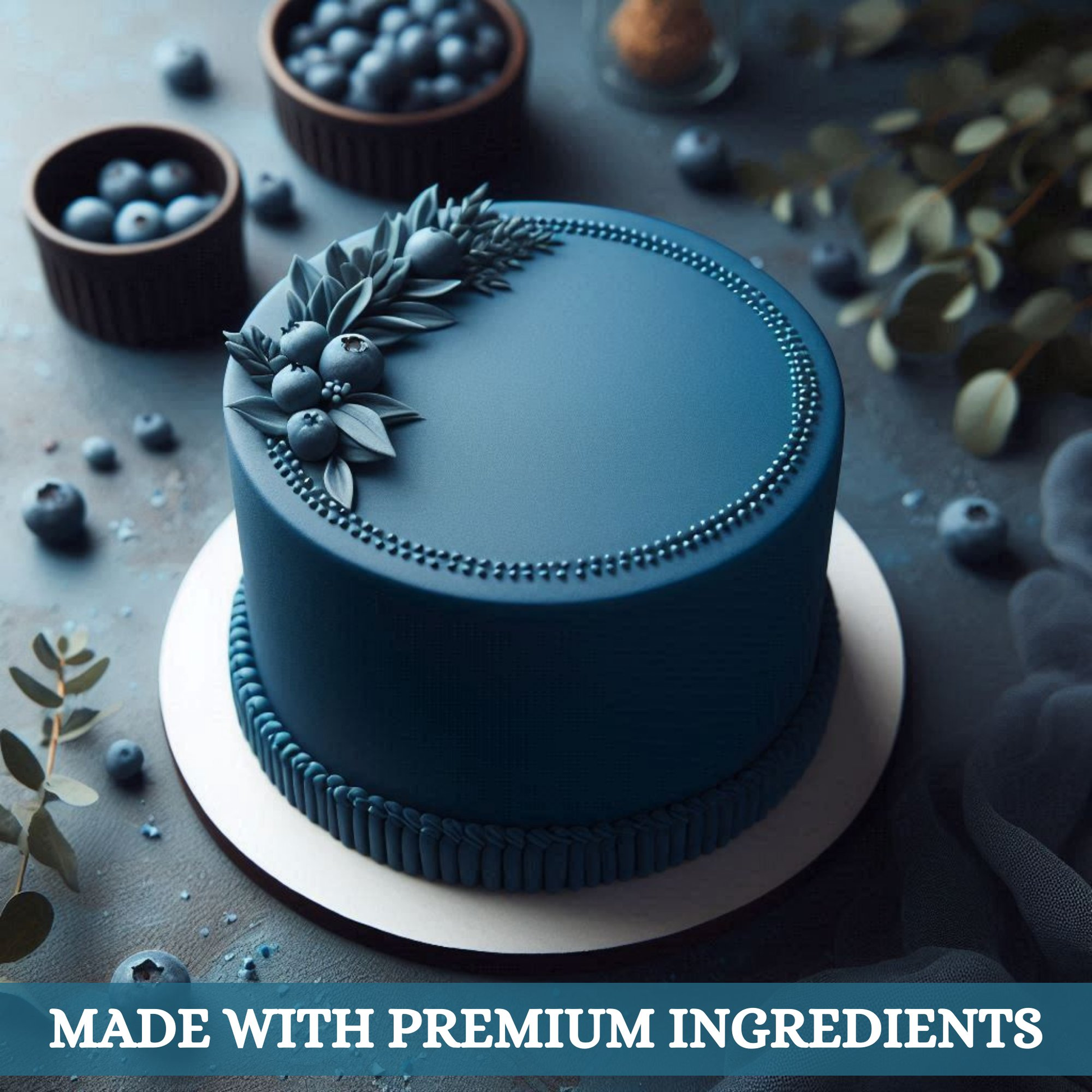 Confect Royal Blue Fondant | Edible Sugarpaste