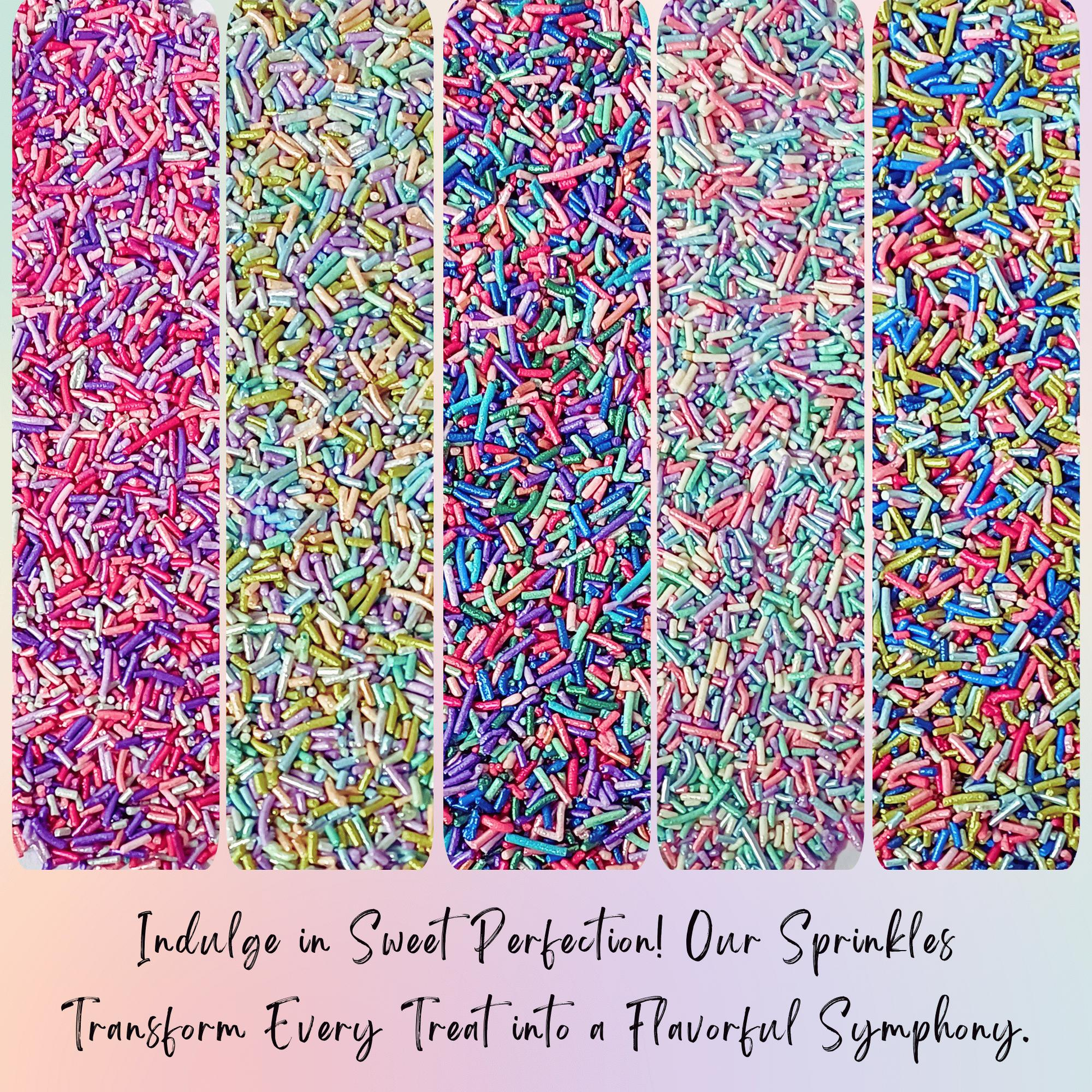 Confect Rainbow Magic Sprinkles | (02) Mix Colourful Sprinkles