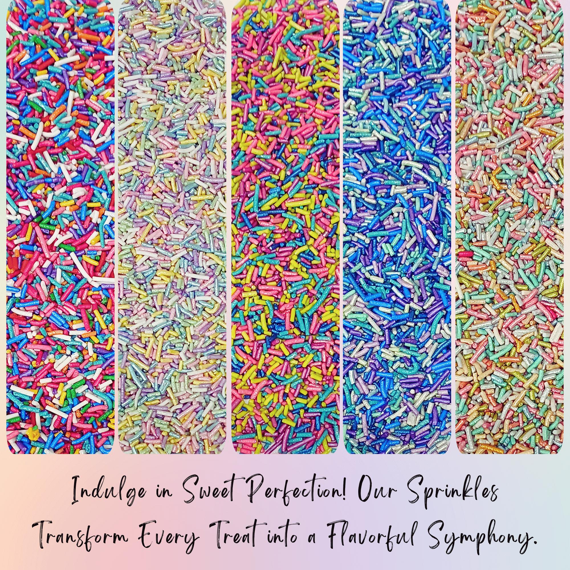 Confect Rainbow Magic Sprinkles | (01) Mix Colourful Sprinkles