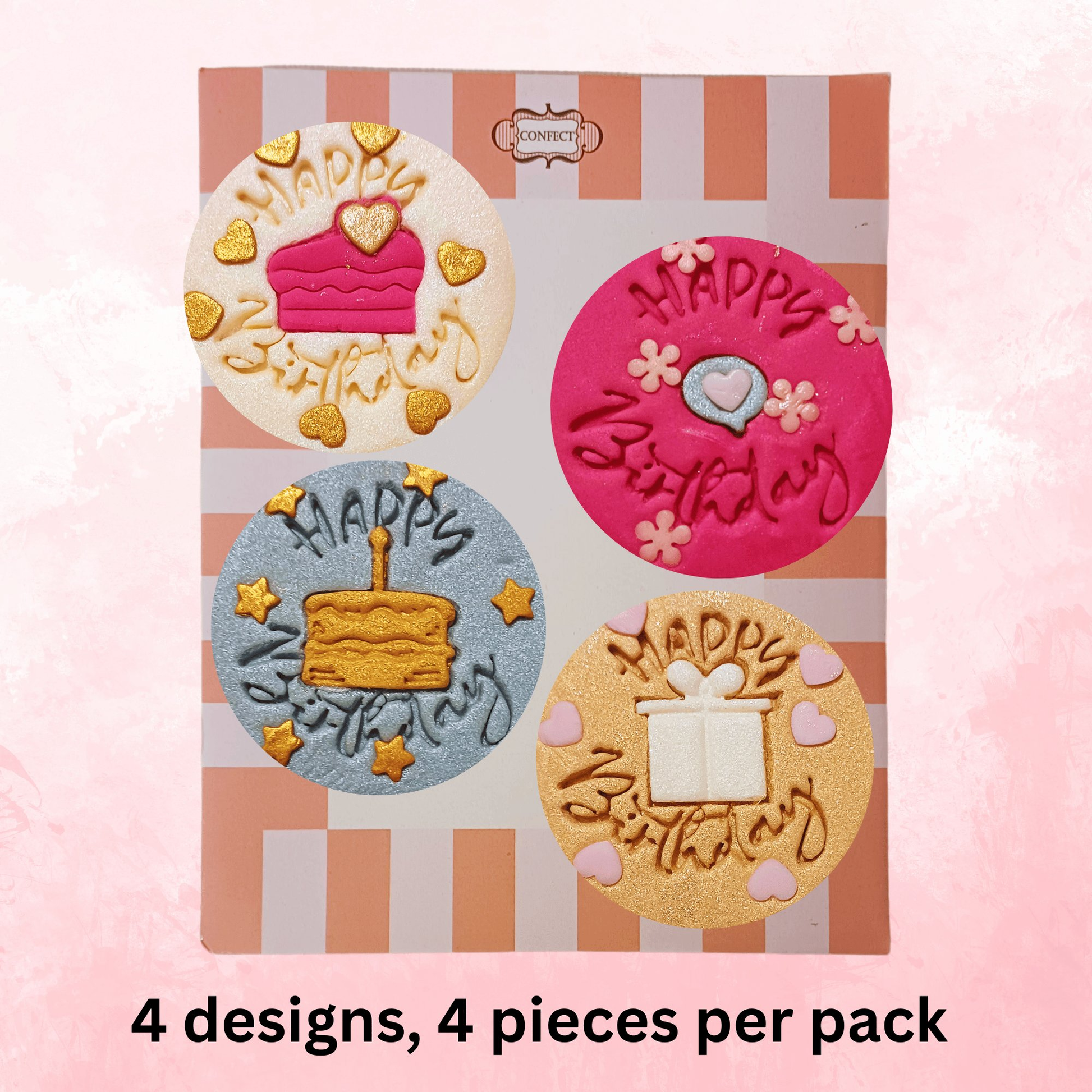 Confect Happy Birthday | Edible Celebration Topper