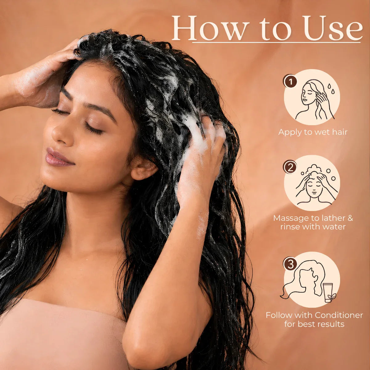 Anti Dandruff Shampoo | Lemon, Bhringraj & 12 Herbs 