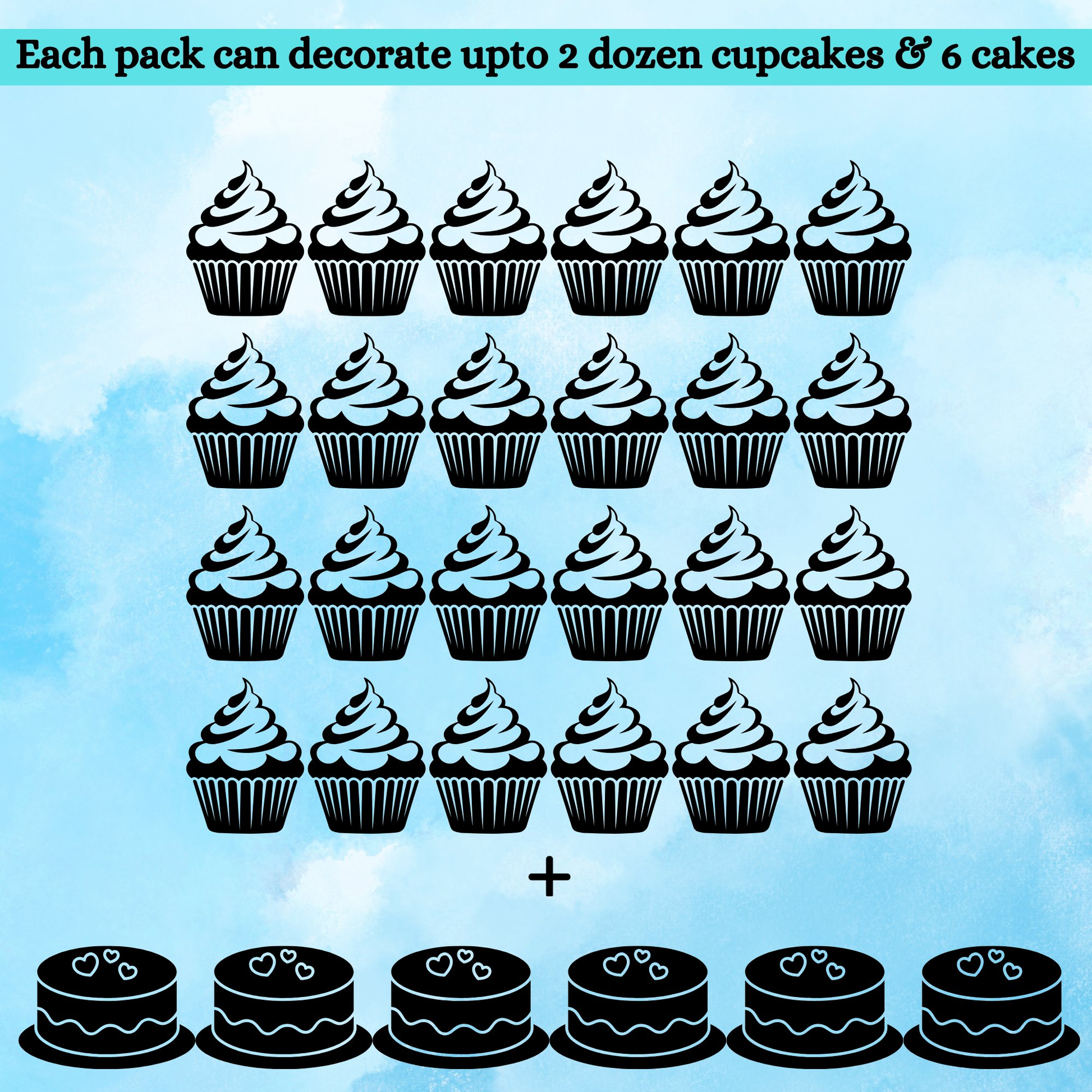 Confect Boys Baby Shower Sprinkles | Baby Blue Sprinkles for Cake & Cupcake Decorating