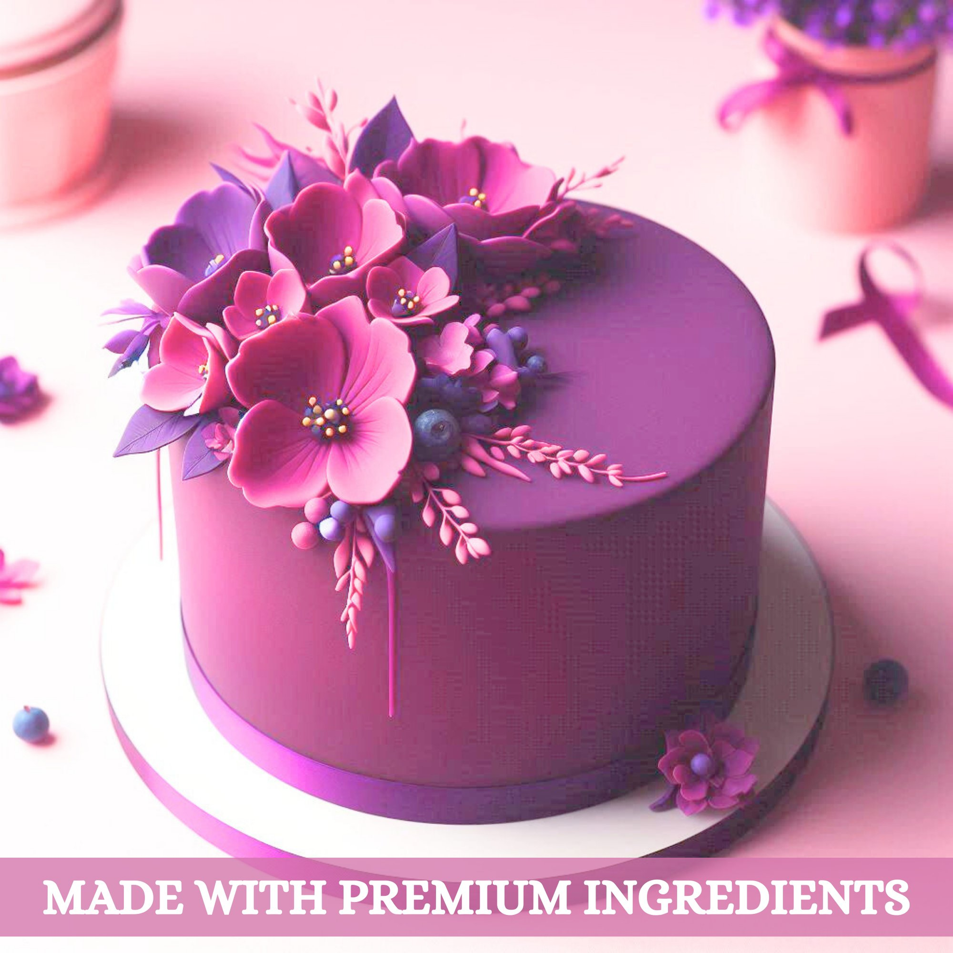 Confect Fuchsia Pink Fondant | Edible Sugarpaste