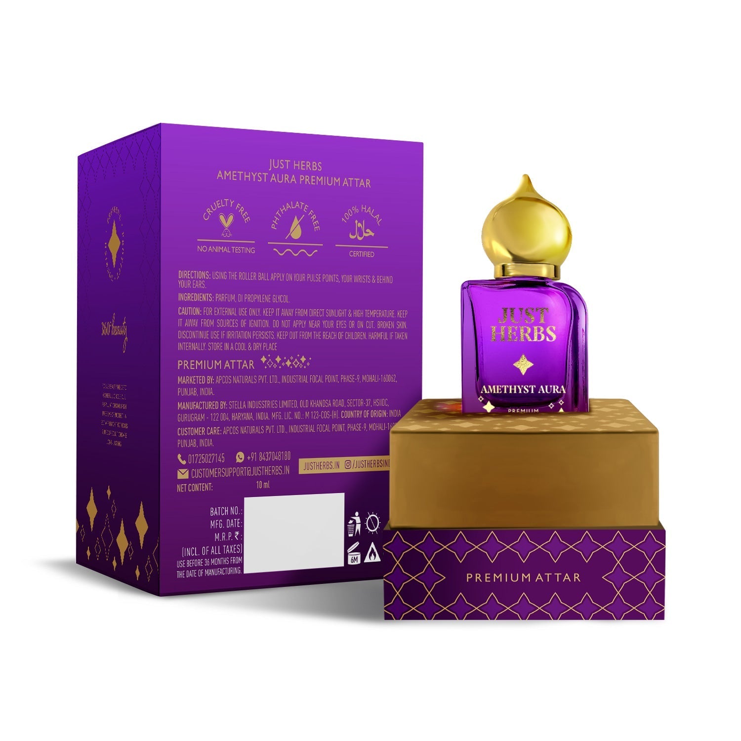 Amethyst Aura Premium Attar 