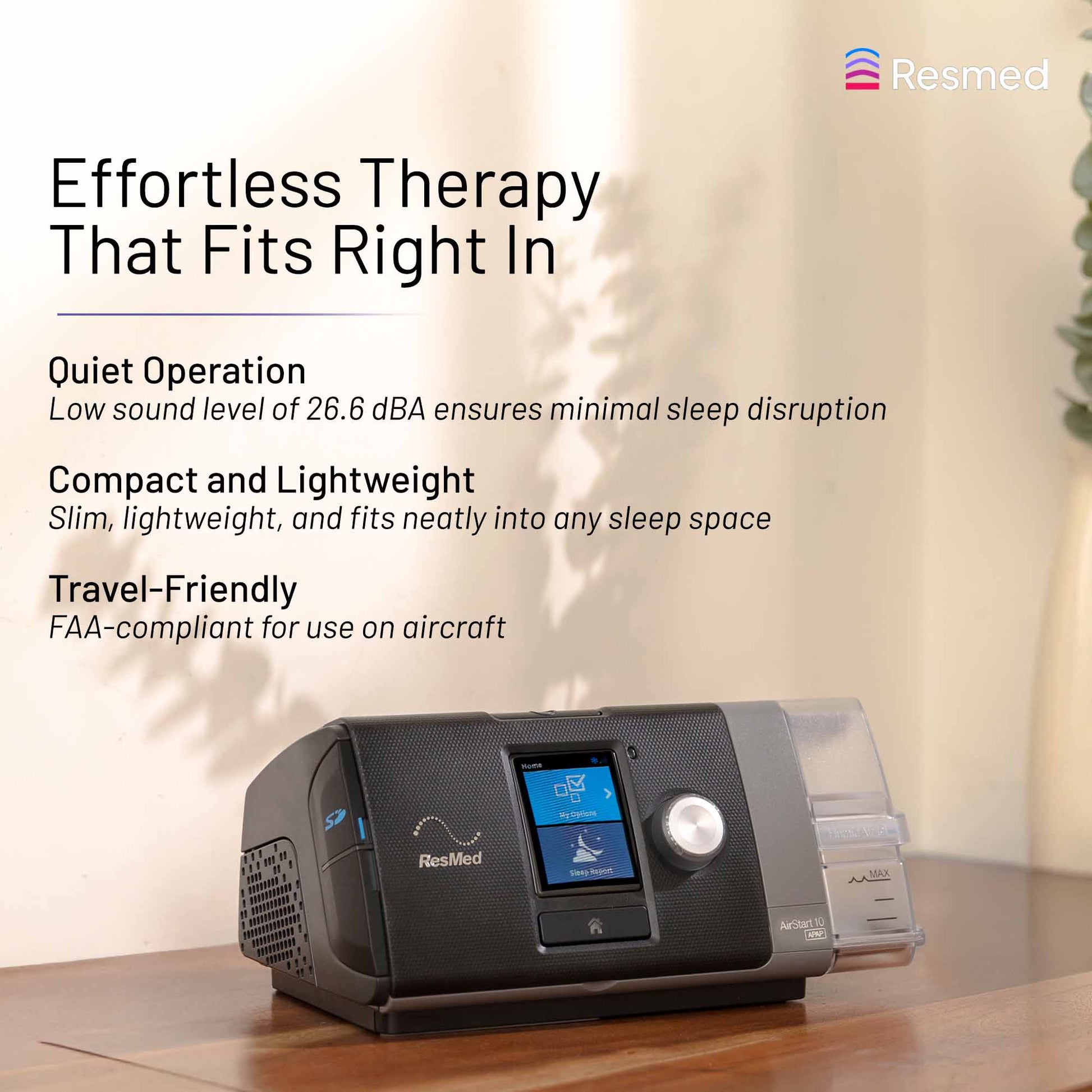 AirStart™ 10 APAP with humidification and tube 