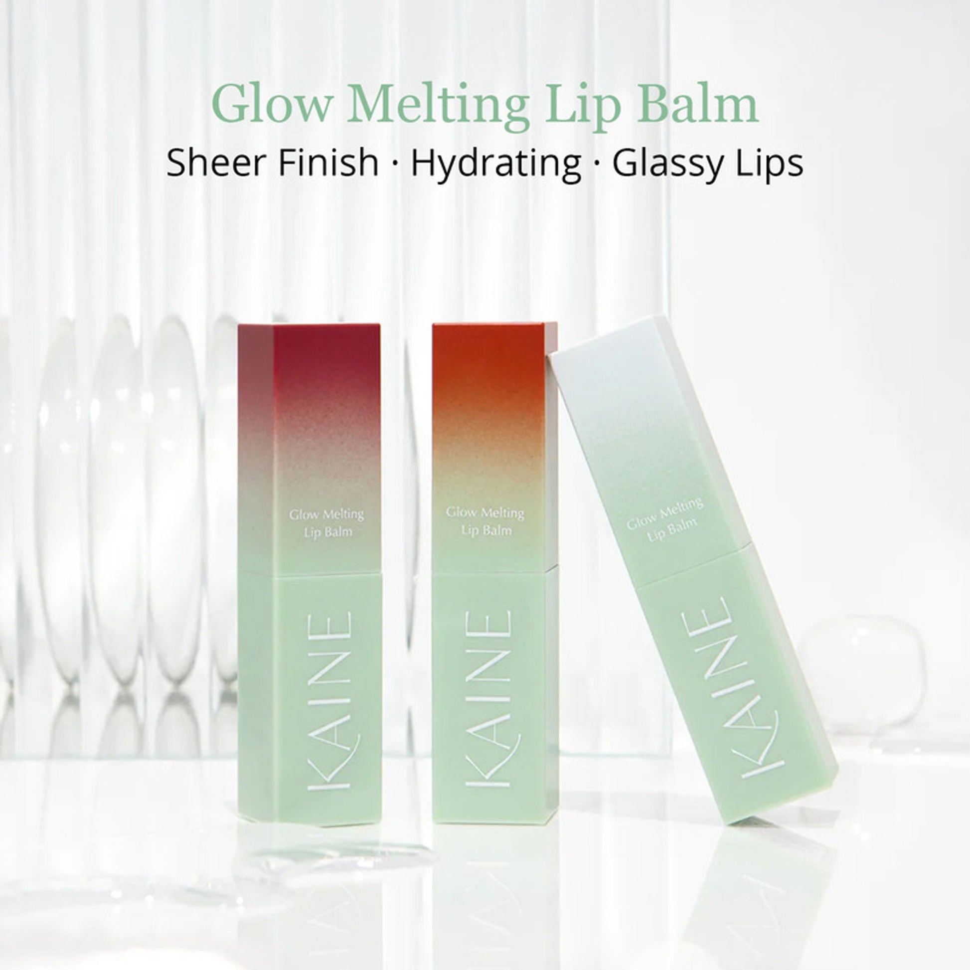 Kaine Glow Melting Lip Balm - 03 Warm Apricot