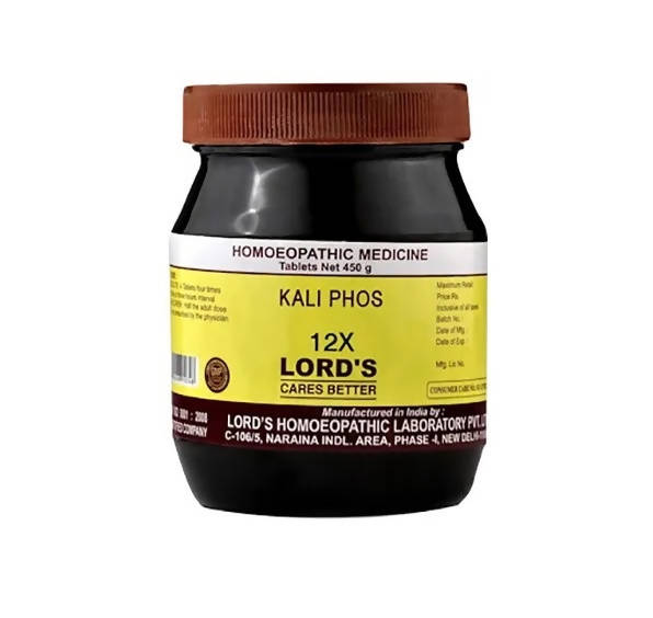 Lord's Homeopathy Kali Phos Biochemic Tablets 