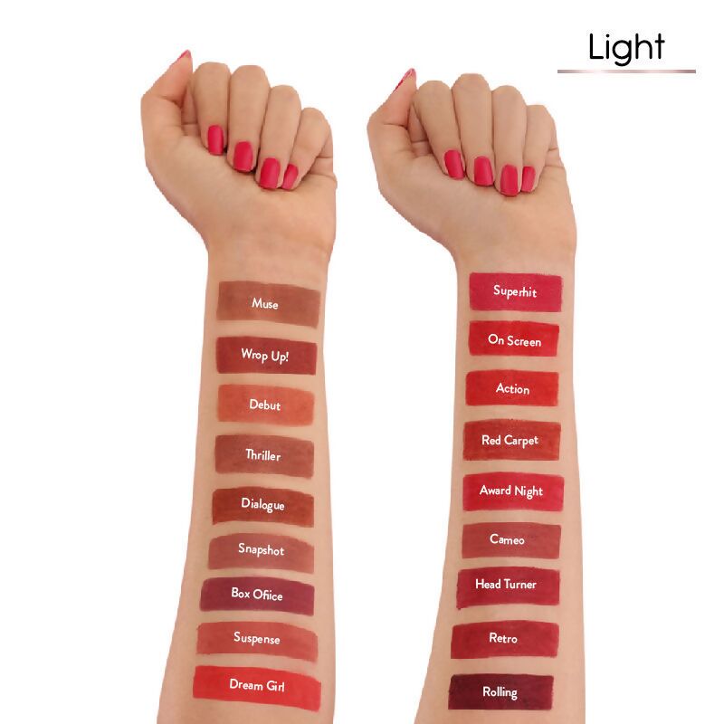 Kay Beauty By Katrina Kaif Matte Drama Long Stay Lipstick - Action 