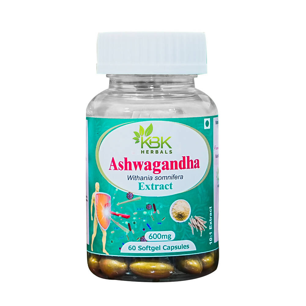 KBK Herbals Ashwagandha Extract Capsules 