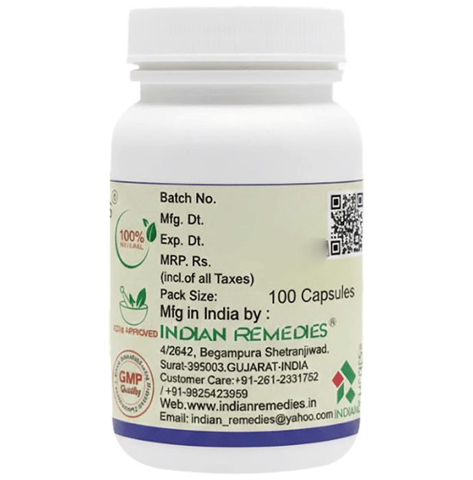 Indian Remedies Fatsolv Capsules 