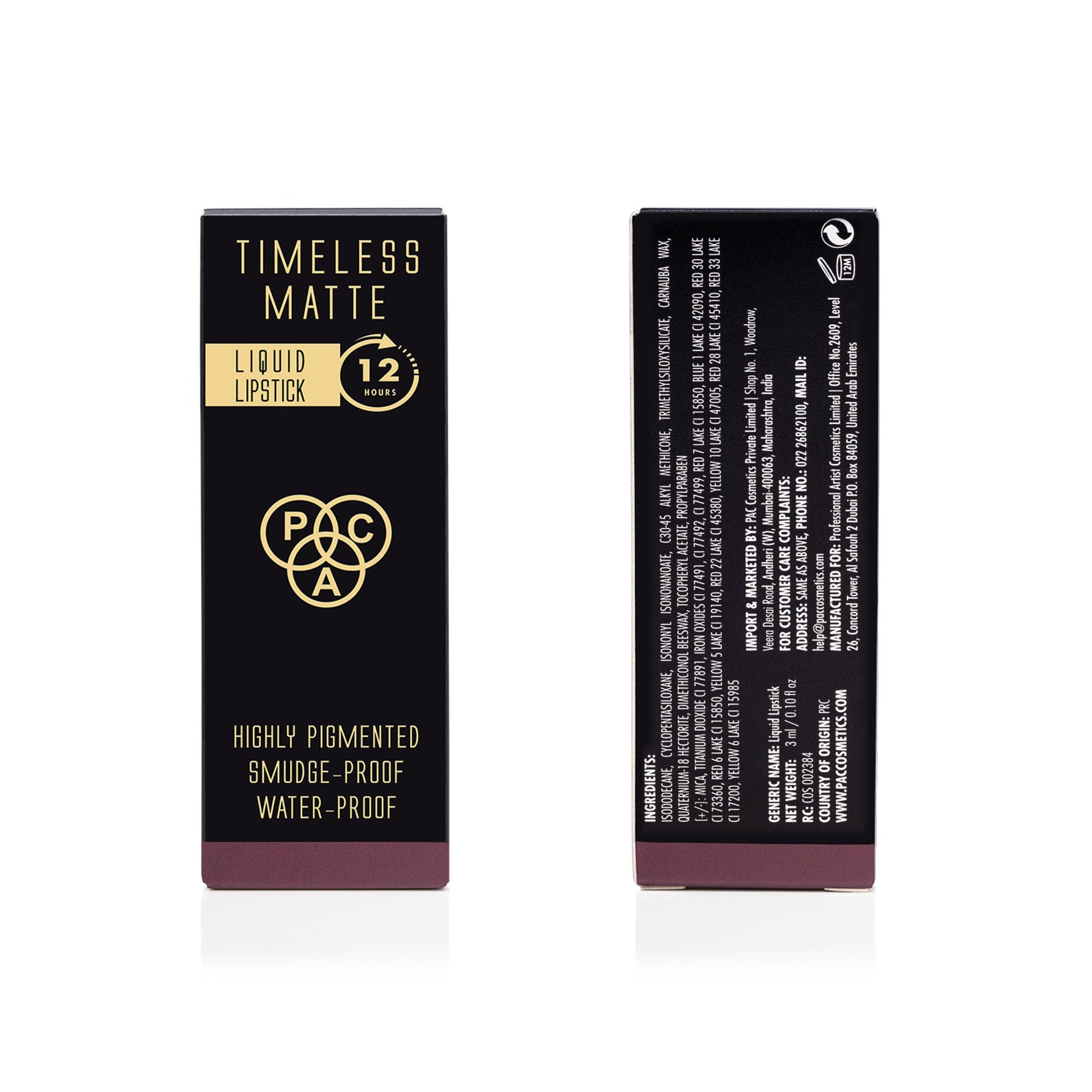 PAC Studio Timeless Matte Mini Lipstick - Flirtini