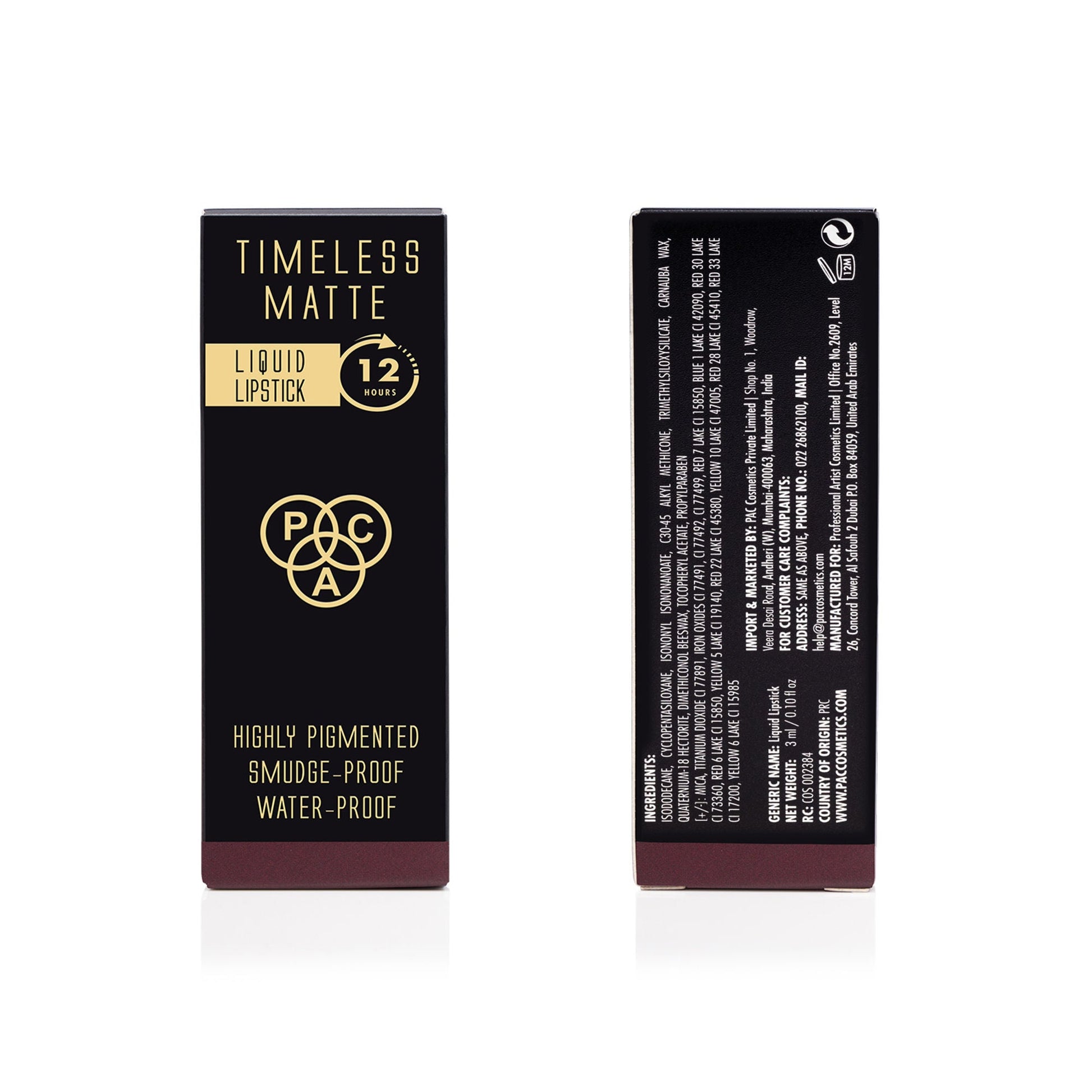 PAC Studio Timeless Matte Mini Lipstick - Broken Heart