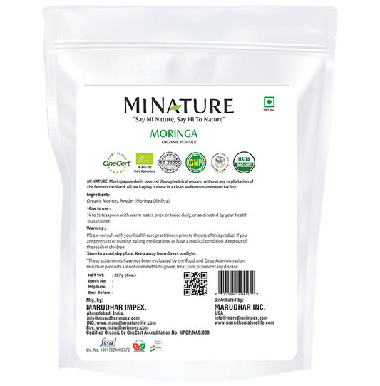 Minature Moringa Organic Powder 