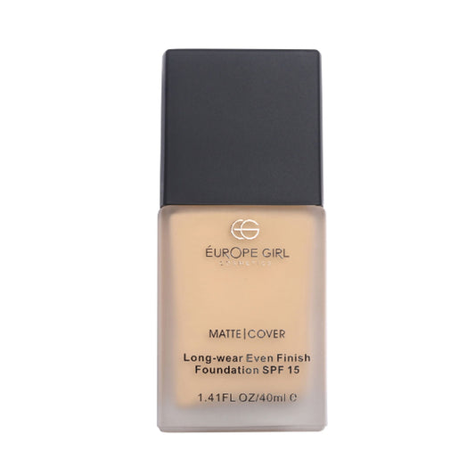 Europe Girl Matte Cover Foundation SPF 15 - 140 Medium Yellow Undertone