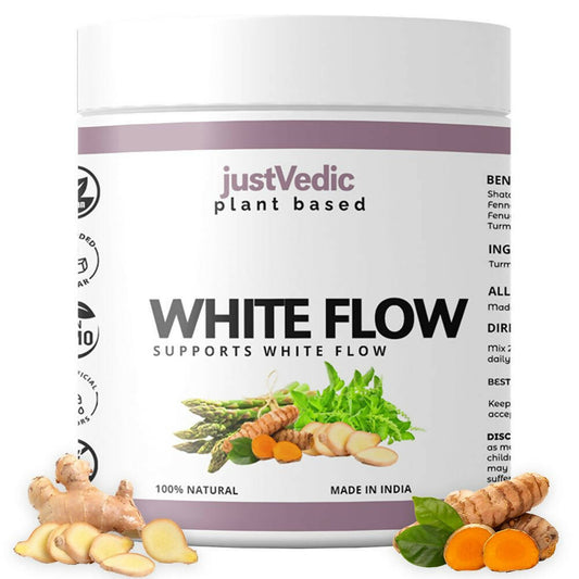 Just Vedic White Flow Drink Mix - Grab2buy