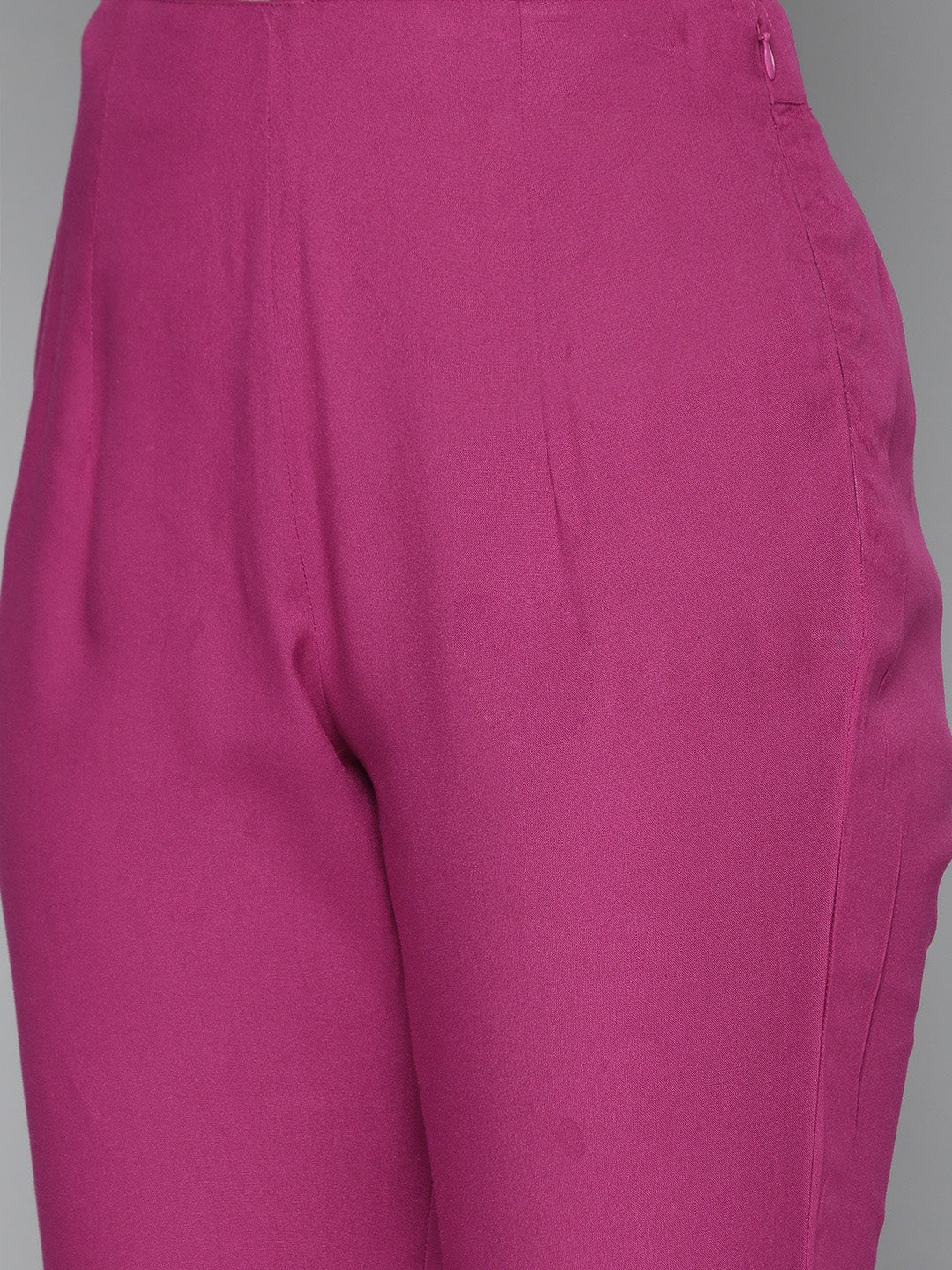 HERE&NOW Ethnic Motifs Embroidered Kurta with Trousers & Dupatta