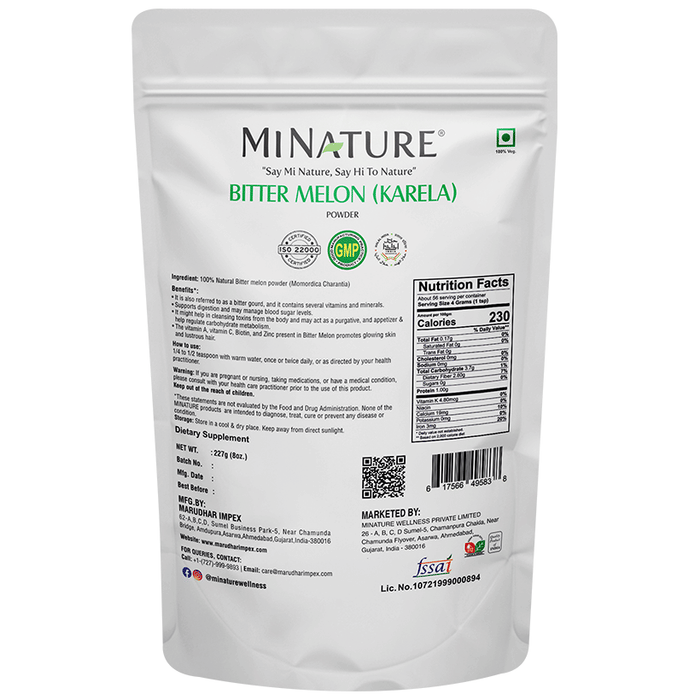 Minature Bitter Melon (Karela) Powder 