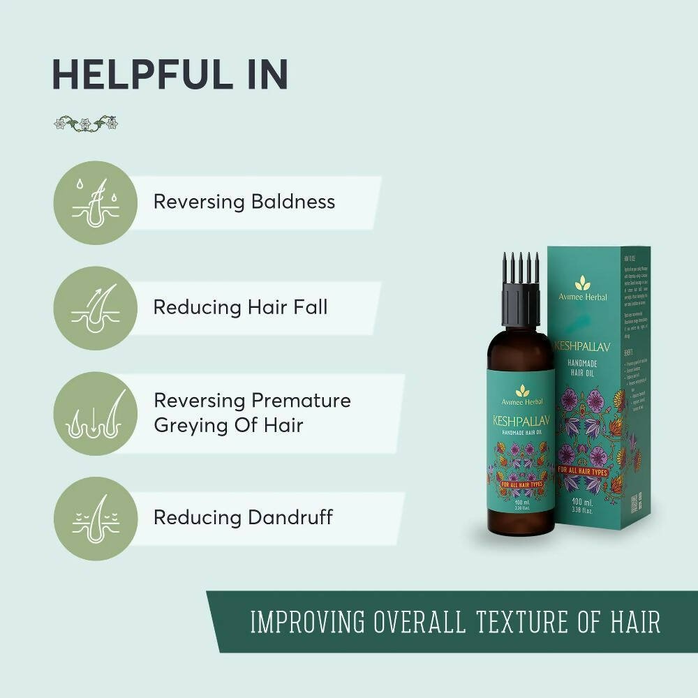 Avimee Herbal Keshpallav Hair Oil - Grab2buy