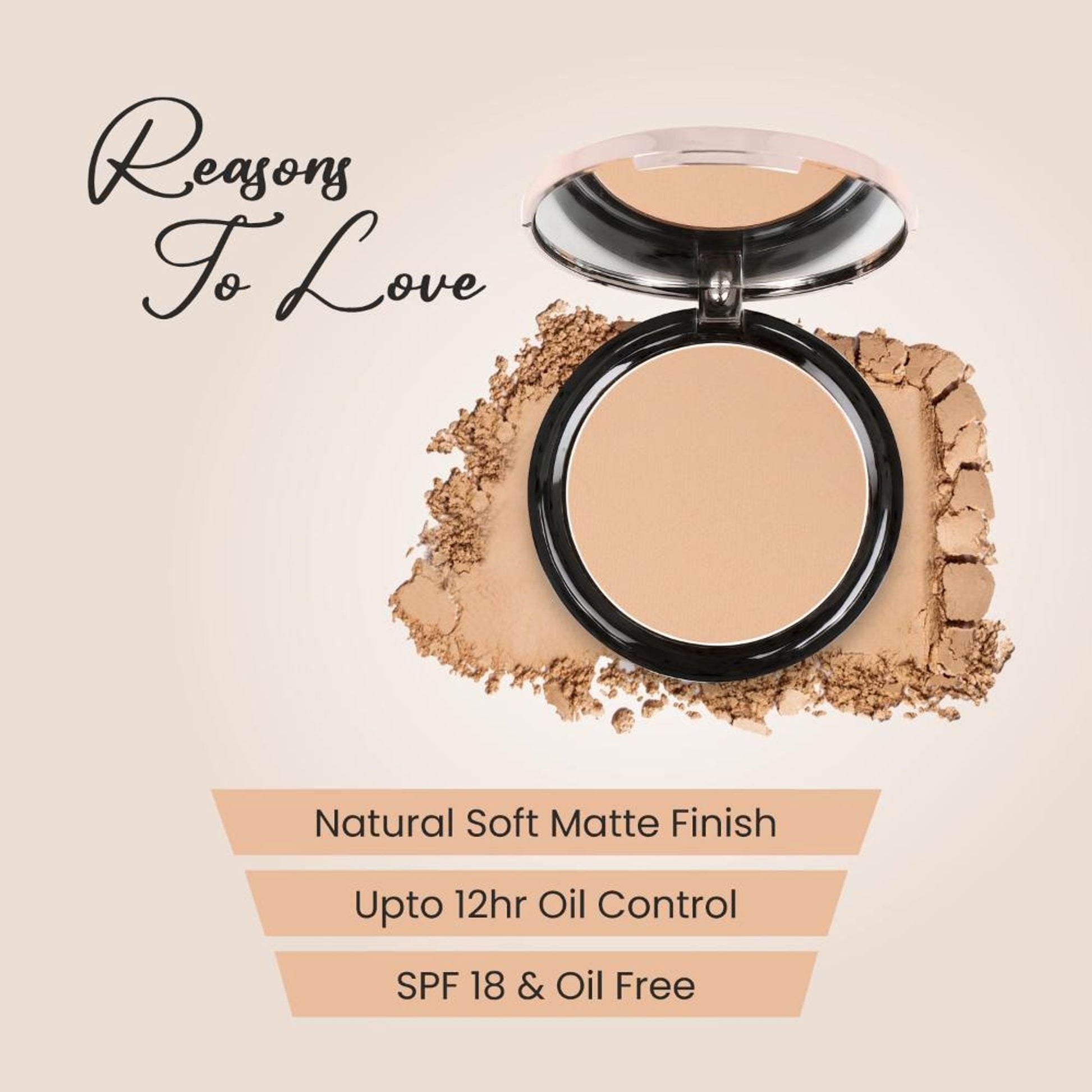 VERYMISS HD Professional Compact Powder - 140 Mellow Caramel  Grab2Buy VERYMISS Grab2Buy