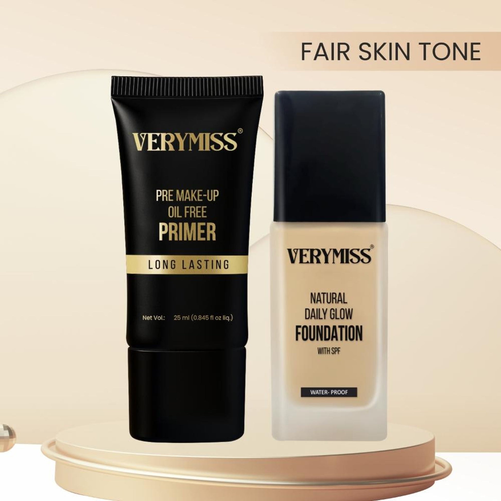 Verymiss Foundation + Oil Free Primer Fair Tone (VMFD06-01, VMPR02)  Grab2Buy VERYMISS Grab2Buy
