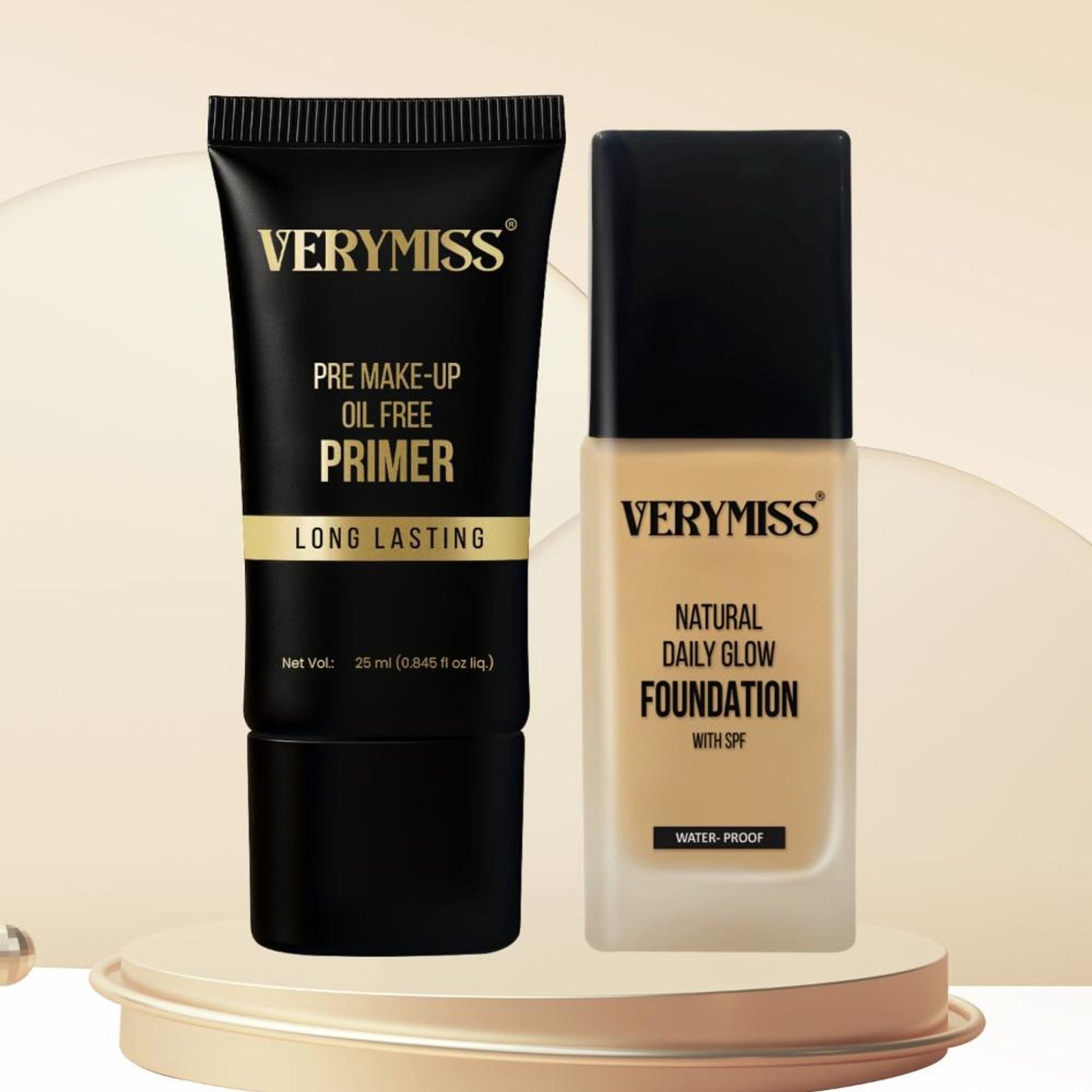 Verymiss Foundation + Oil Free Primer Medium Tone (VMFD06-03, VMPR02)  Grab2Buy VERYMISS Grab2Buy