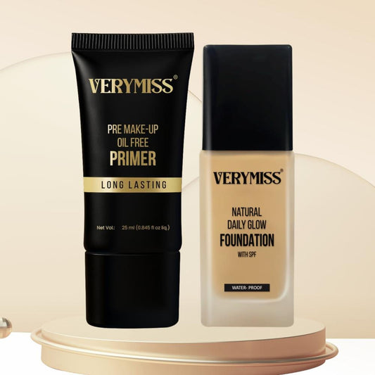 Verymiss Foundation + Oil Free Primer Medium Tone (VMFD06-03, VMPR02)  Grab2Buy VERYMISS Grab2Buy