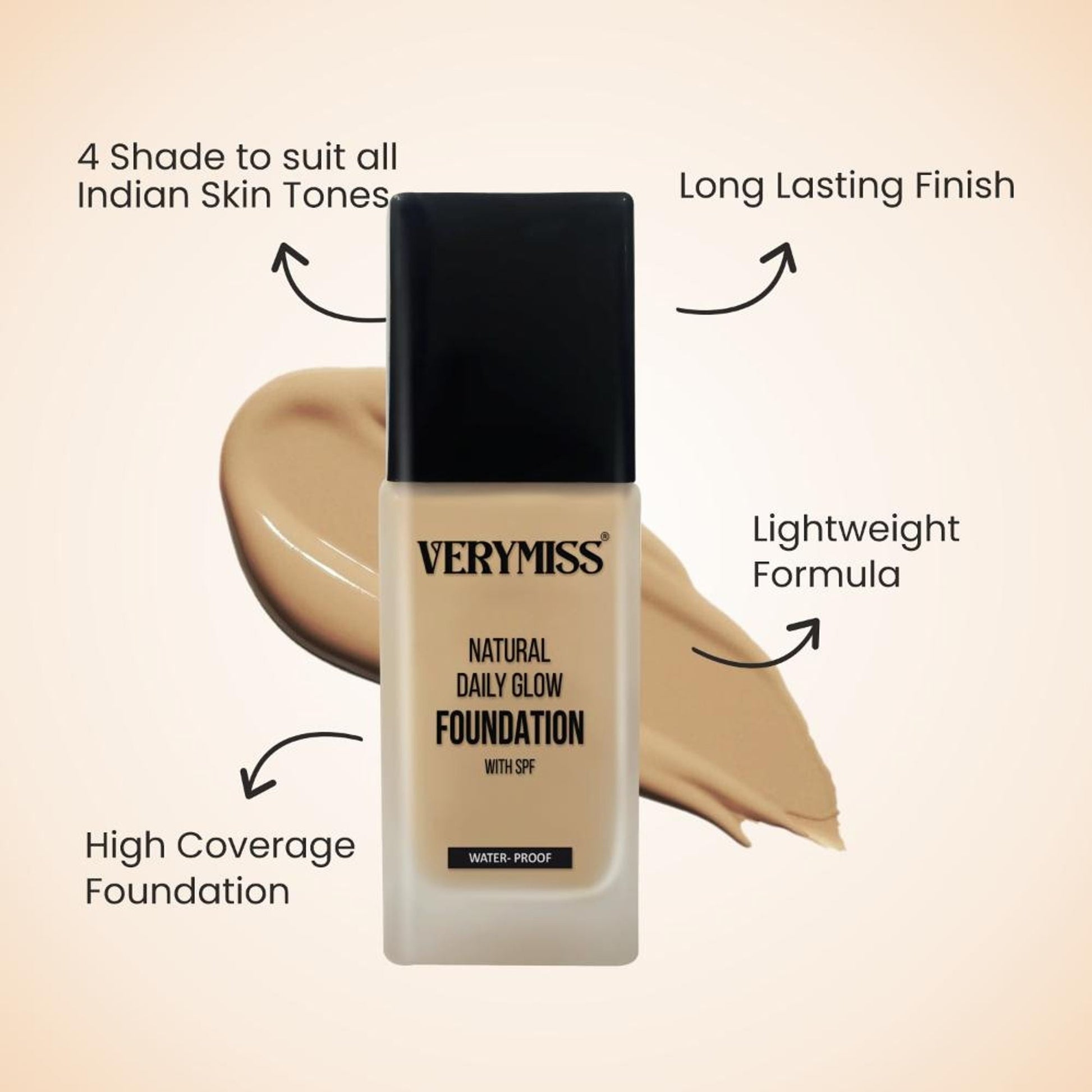 Verymiss Foundation + Oil Free Primer Dark Tone (VMFD06-04, VMPR02)  Grab2Buy VERYMISS Grab2Buy