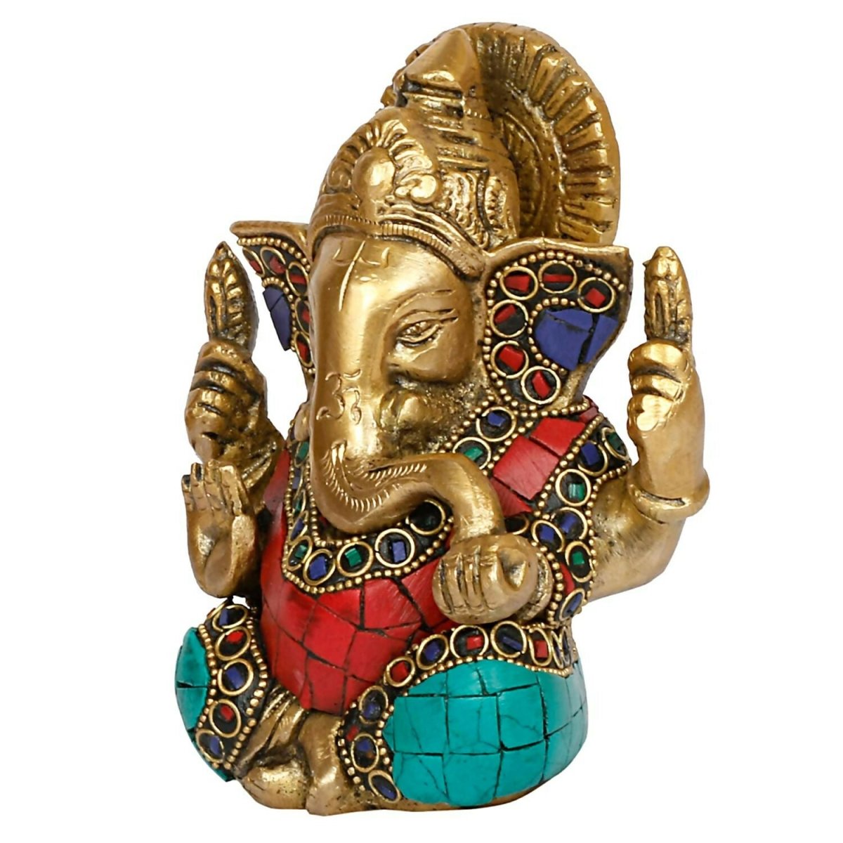 Artvarko Brass Idol Ganesha Murti - Grab2buy