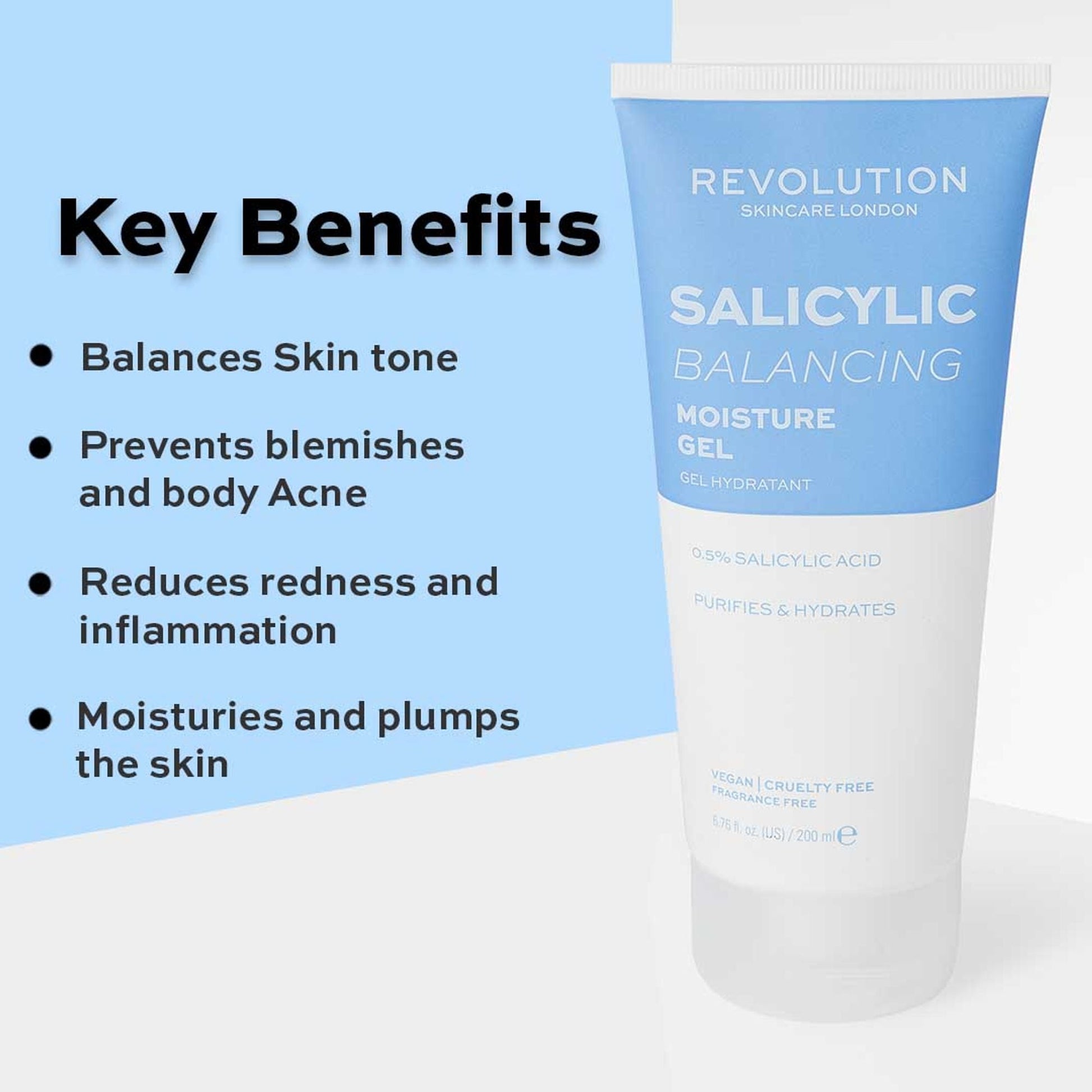 Makeup Revolution Salicylic Balancing Moisture Gel