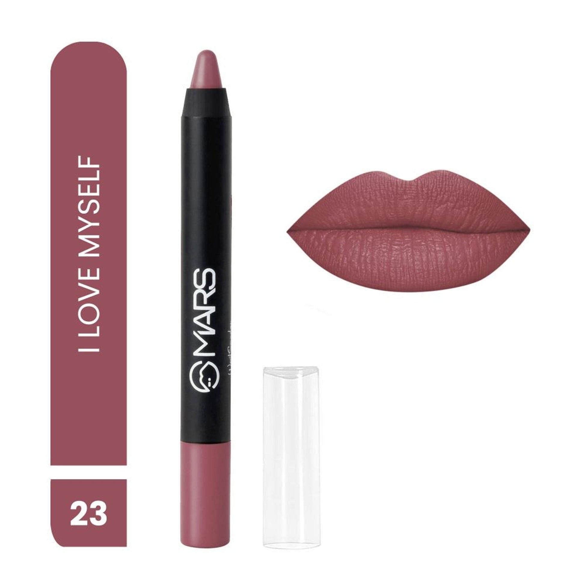 MARS Cosmetics Won't Smudge Won't Budge Lip Crayon - I Am Cute 