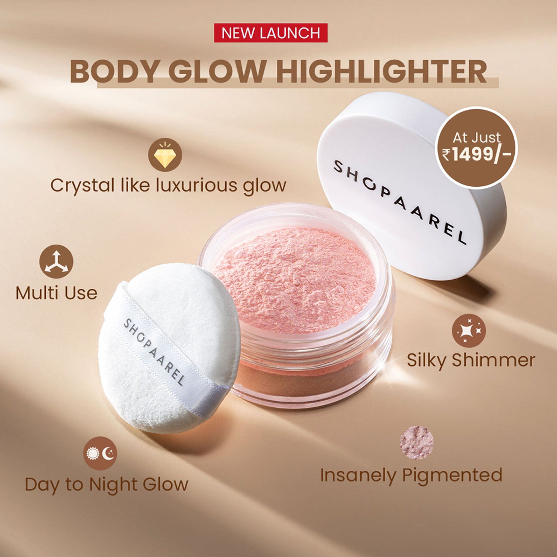 Shopaarel Body Glitter Powder - SH06