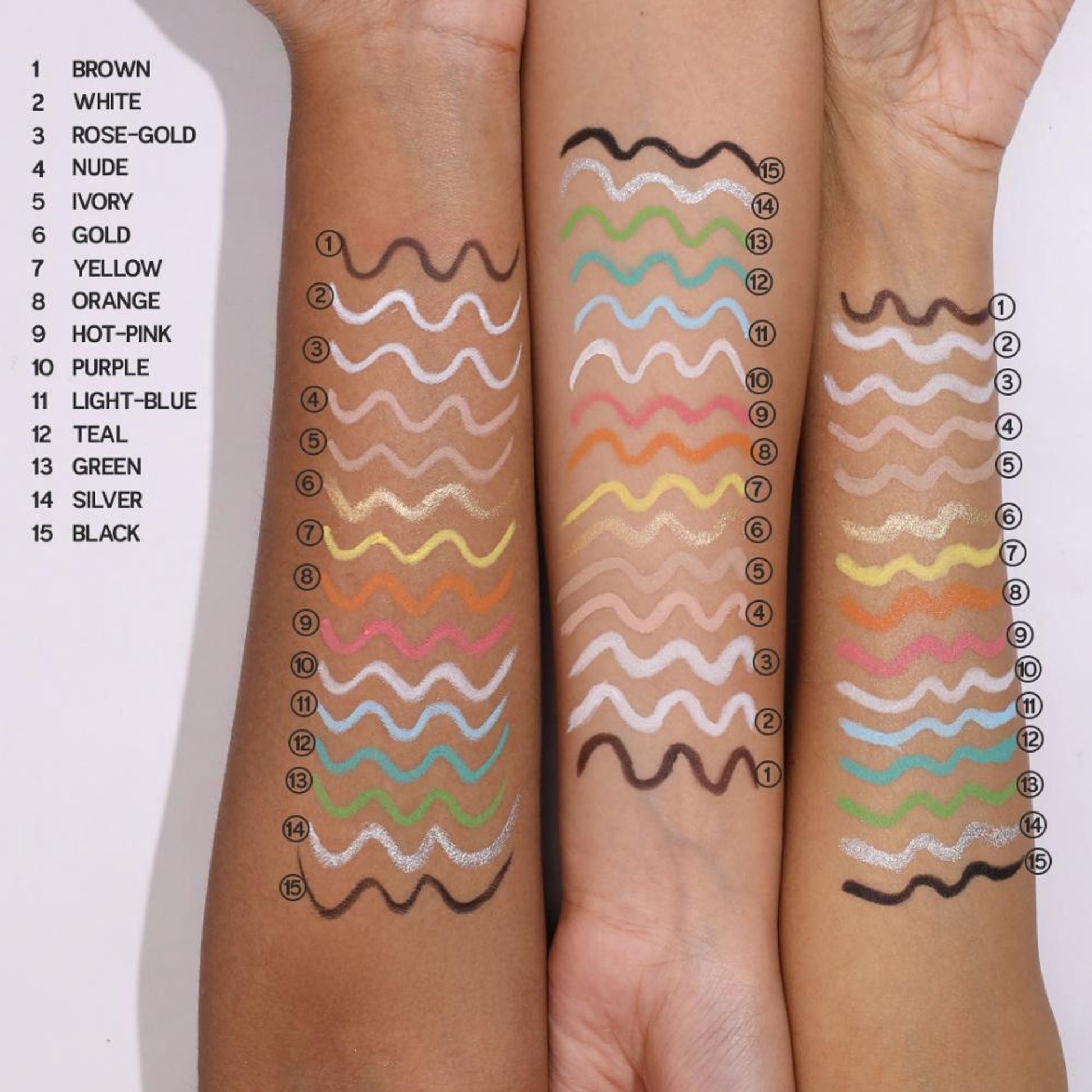 Makeup Revolution Streamline Waterline Eyeliner Pencil-Ultra Creamy Smudge Proof Smokey Looks - Nude