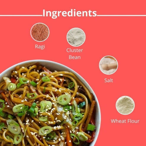 Healthy Master Ragi Millet Noodles - Healthy & Nutritious, 200 g 