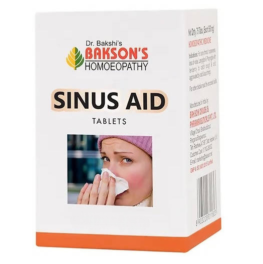 Bakson's Homeopathy Sinus Aid Tablets 