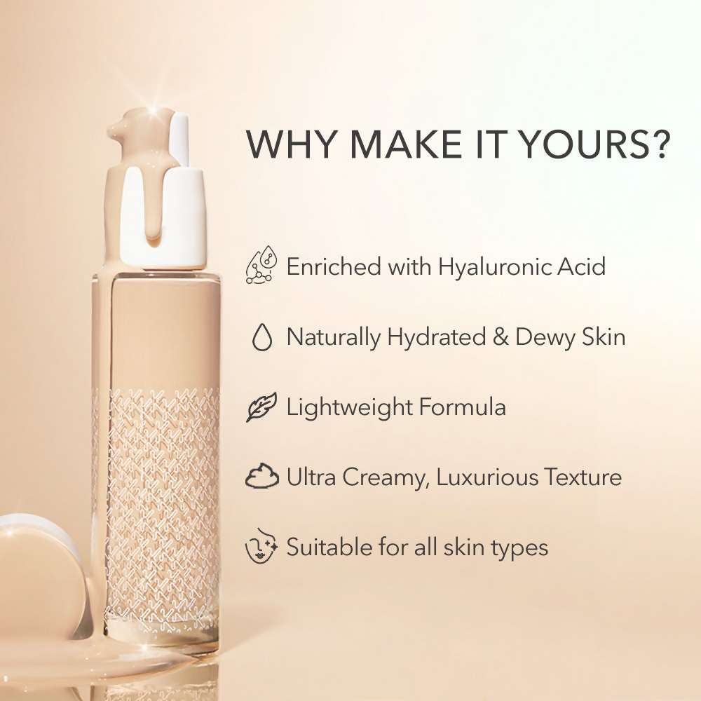 Kay Beauty By Katrina Kaif Hydrating Foundation - 110N Light 