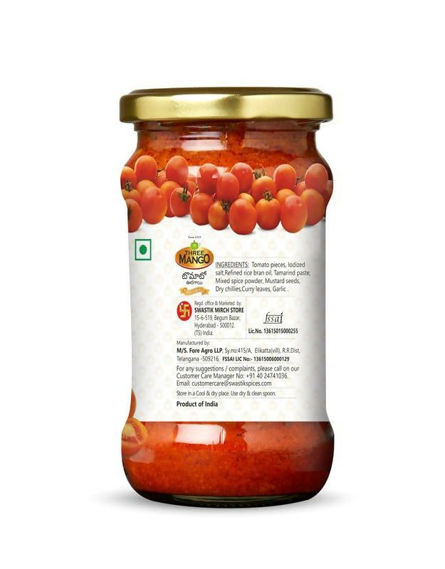 Three Mango Tamato Pickle (Achaar)  Grab2Buy Three Mango Grab2Buy