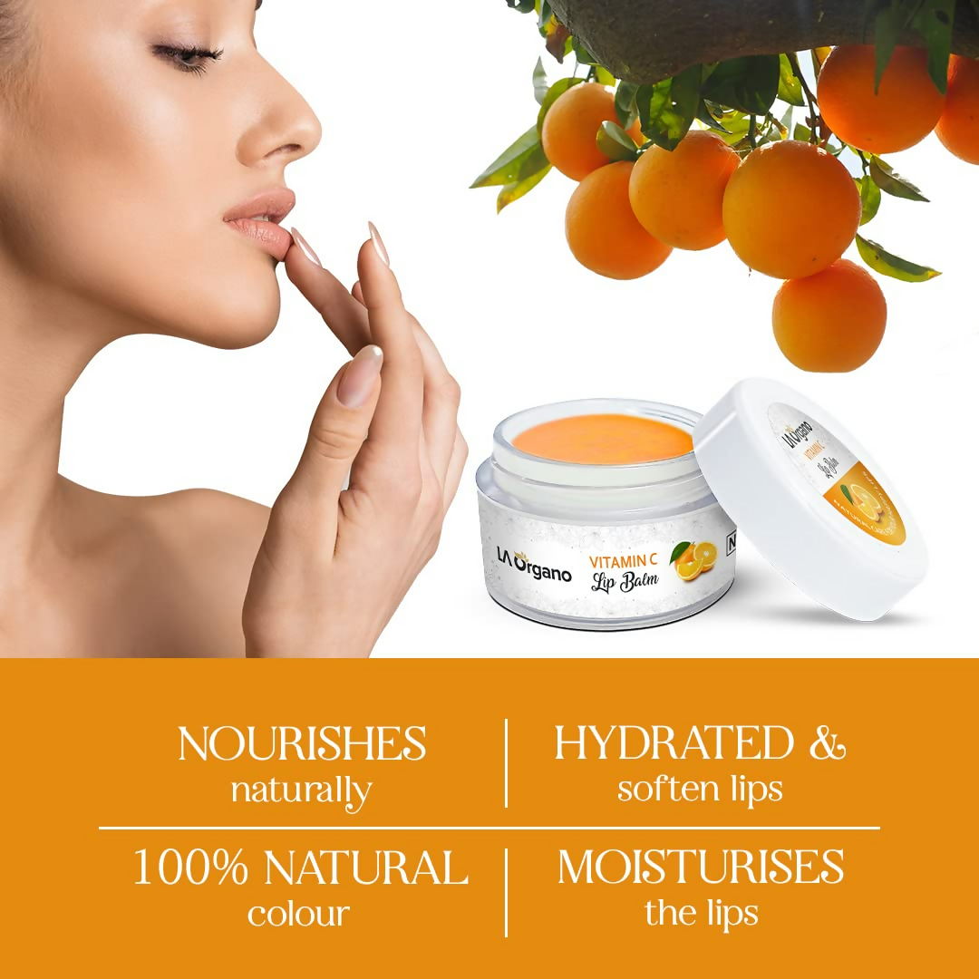 LA Organo Vitamin C Natural Lip Balm 