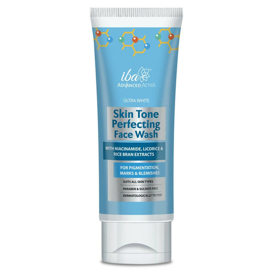 Iba Advanced Activs Ultra White Skin Tone Perfecting Face Wash