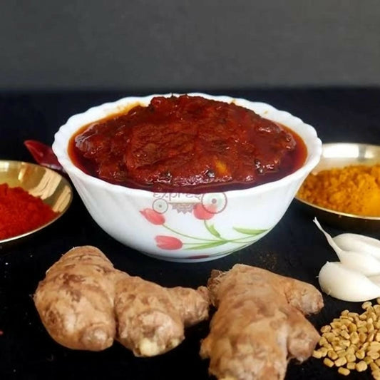 konaseema Mango Ginger Pickle (Mamidi Allam Pacadi) - Grab2buy