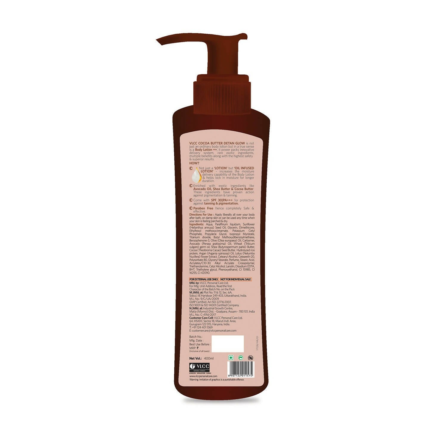 VLCC Cocoa Butter Detan Glow Body Lotion  Grab2Buy VLCC Grab2Buy