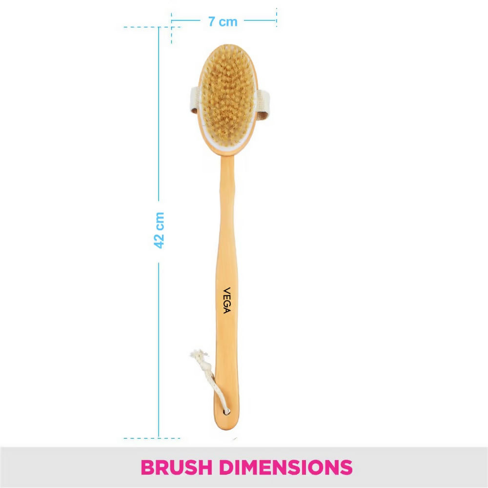 Vega Natural Bristle Bath Brush  Grab2Buy Vega Grab2Buy