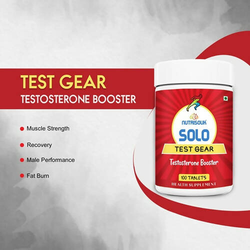 Nutrisouk Solo Test Gear Tablets 