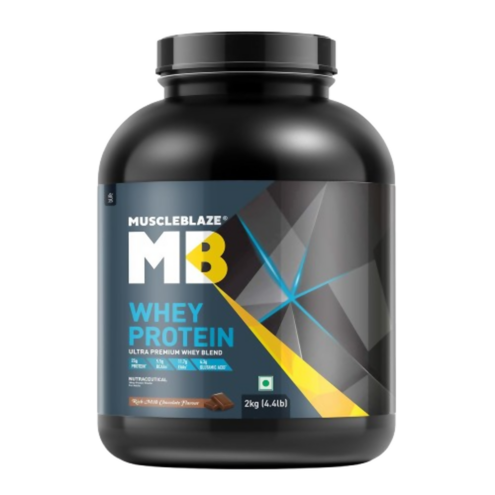 MuscleBlaze Whey Protein Richmilk Chocolate 