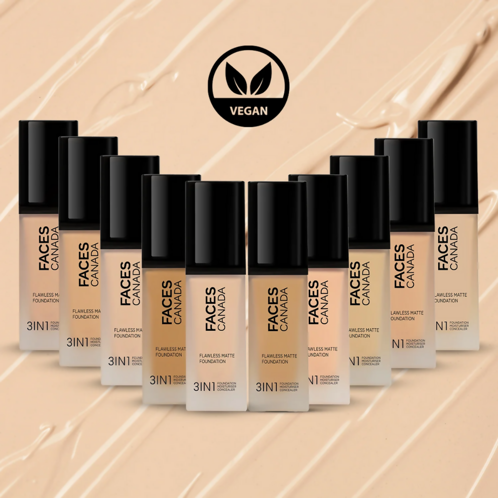 Faces Canada Flawless Matte Foundation - Soft Sand 041