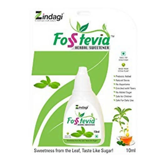 Zindagi Fosstevia Herbal Sweetener Liquid  Grab2Buy Zindagi Grab2Buy