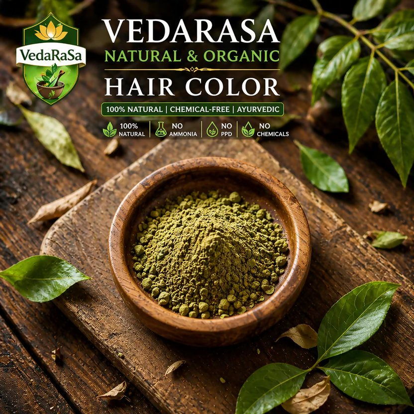 VedaRasa Natural & Organic Black Hair Color  Grab2Buy VedaRasa Grab2Buy