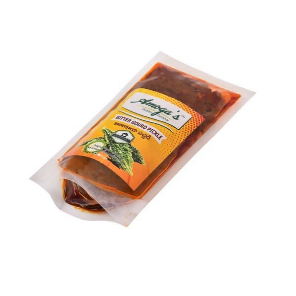 Amoga's Pickles Factory Bitter Gourd Pickle Andhra Style - Grab2buy