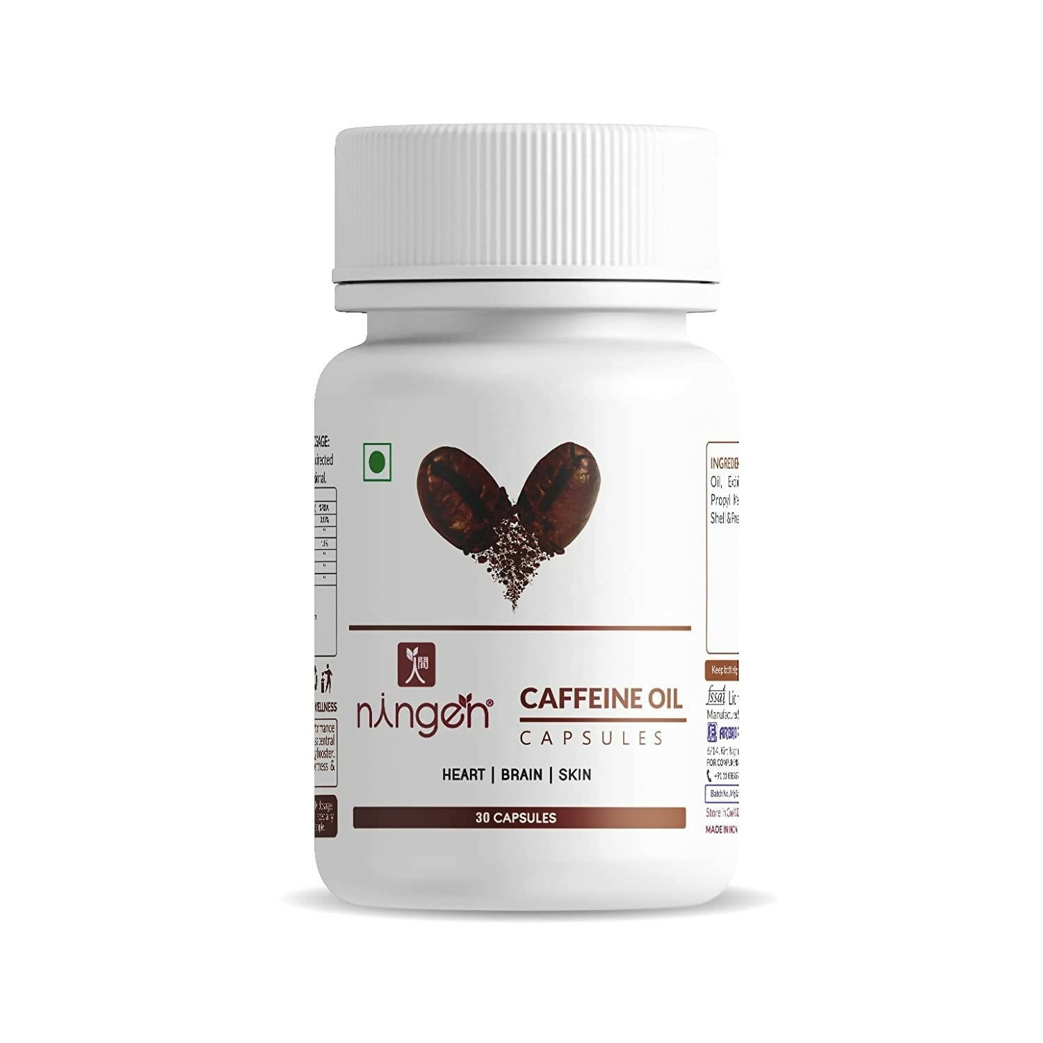 Ningen Caffeine Oil Capsules - Grab2buy