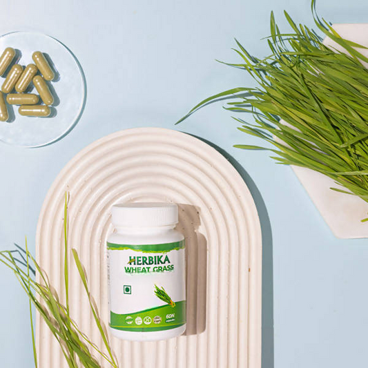 Herbika Wheat Grass Capsules 